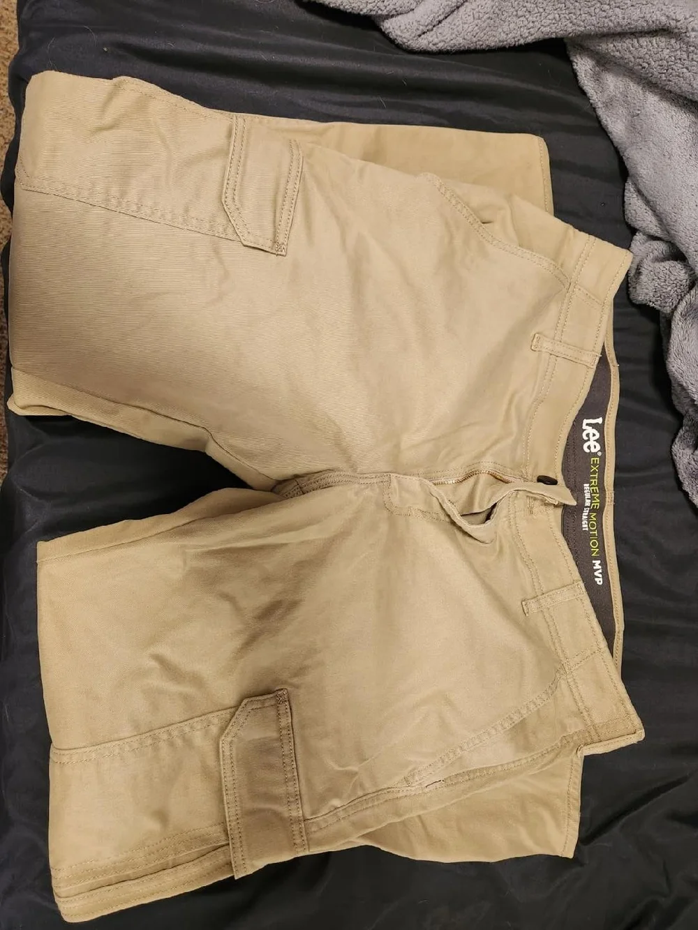 Lee Khaki Cargo Shorts for Men
